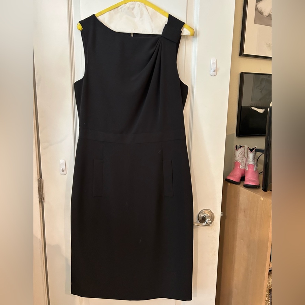 Beautiful black dress for work or dinner.